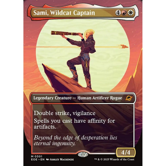 Sami, Wildcat Captain mythic 301 Magic the Gathering Edge of Eternities