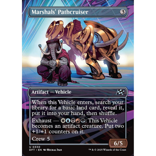 Marshals' Pathcruiser, 330, uncommon, Magic: The Gathering, Aetherdrift