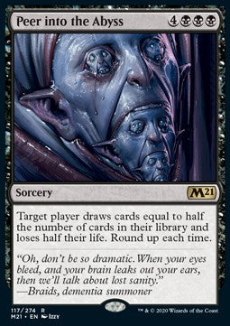 Peer into the Abyss - Core 2021 (Rare) [M21-117]