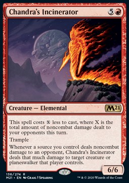 Chandra's Incinerator - Core 2021 (Rare) [M21-136]