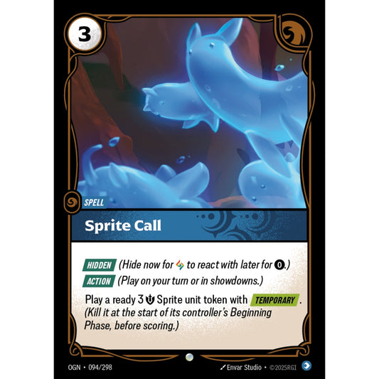 Sprite Call OGN-094/298 Riftbound Card Game Origins Common