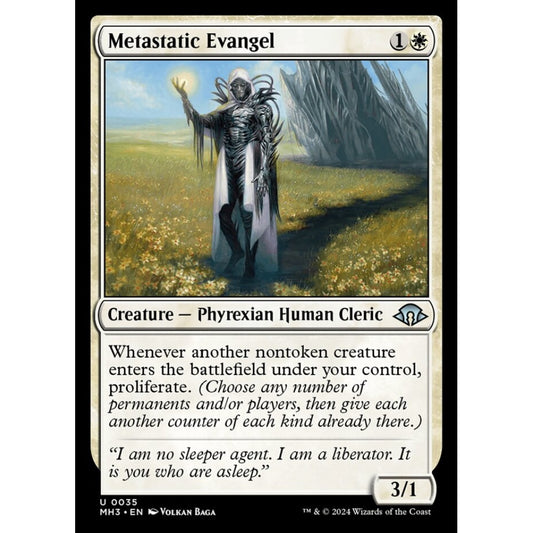 Metastatic Evangel, 35, uncommon, Magic: The Gathering, Modern Horizons 3