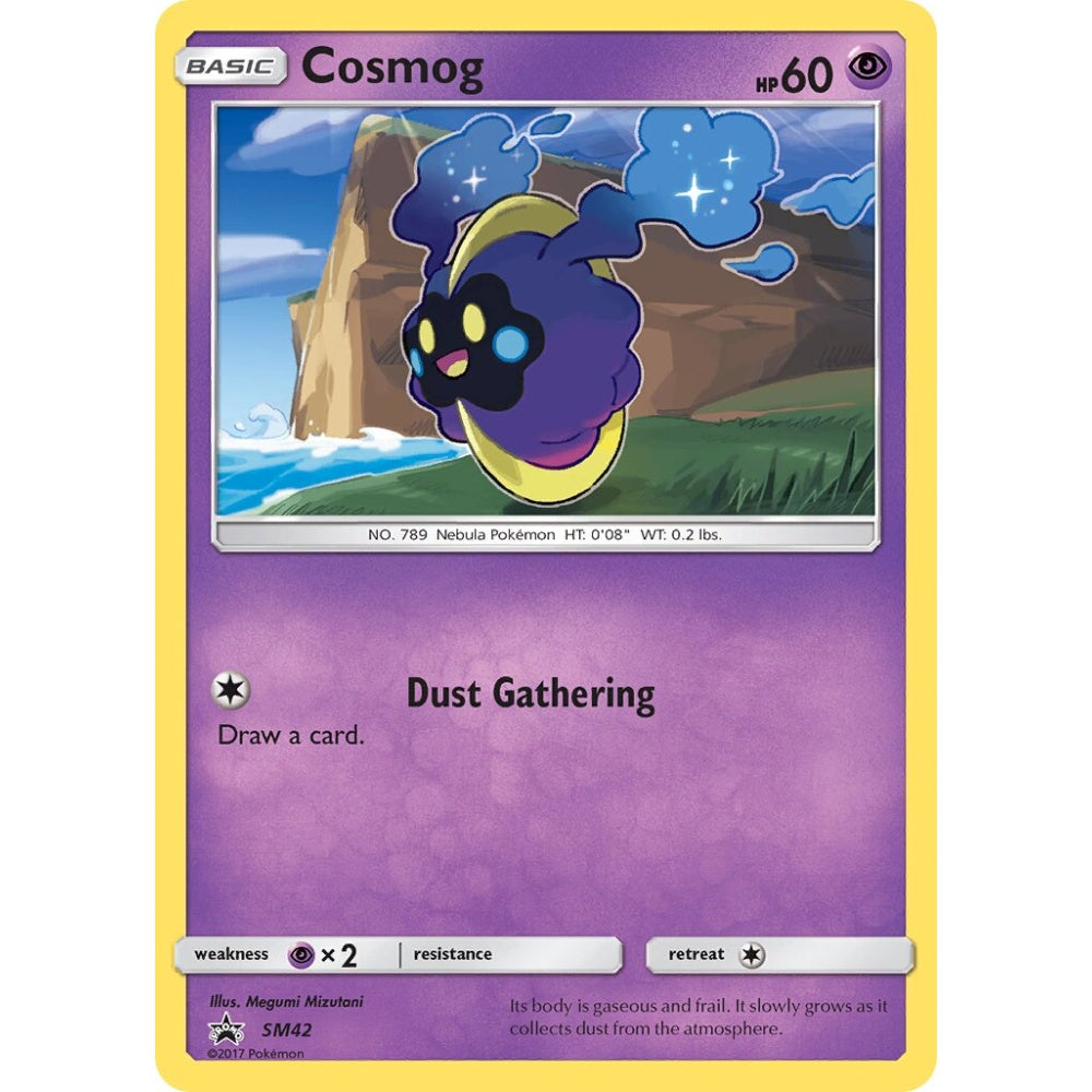 Cosmog Promo SM42 Pokemon Card Game Sun & Moon Promos