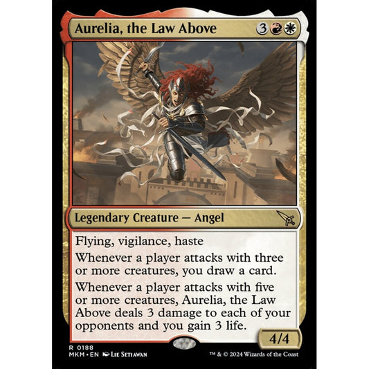 Aurelia, the Law Above rare 188 Magic the Gathering Murders at Karlov Manor