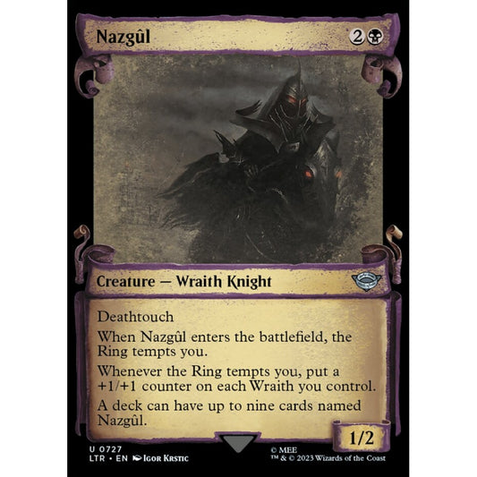 Nazgûl, uncommon, 727, Magic the Gathering, The Lord of the Rings: Tales of Middle-earth