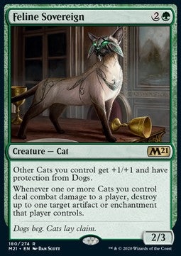 Feline Sovereign - Core 2021 (Rare) [M21-180]