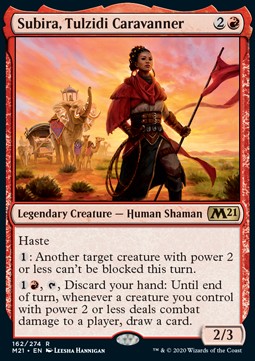 Subira, Tulzidi Caravanner - Core 2021 (Rare) [M21-162]
