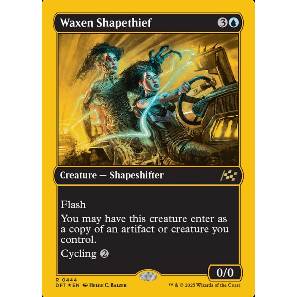 Waxen Shapethief, 444, rare, Magic: The Gathering, Aetherdrift