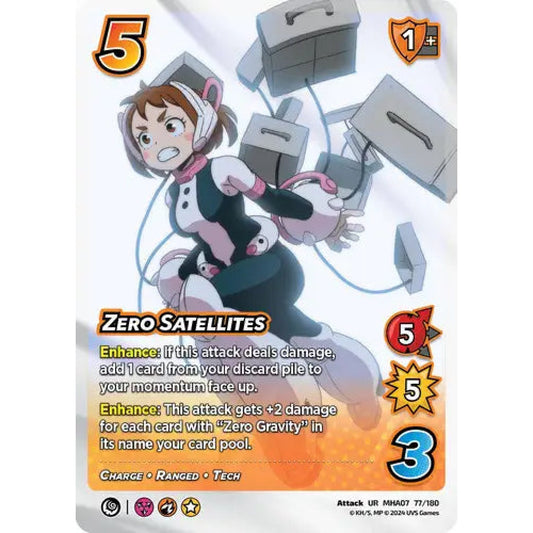 Zero Satellites, 77/180, UR, UniVersus, MHA07 Girl Power