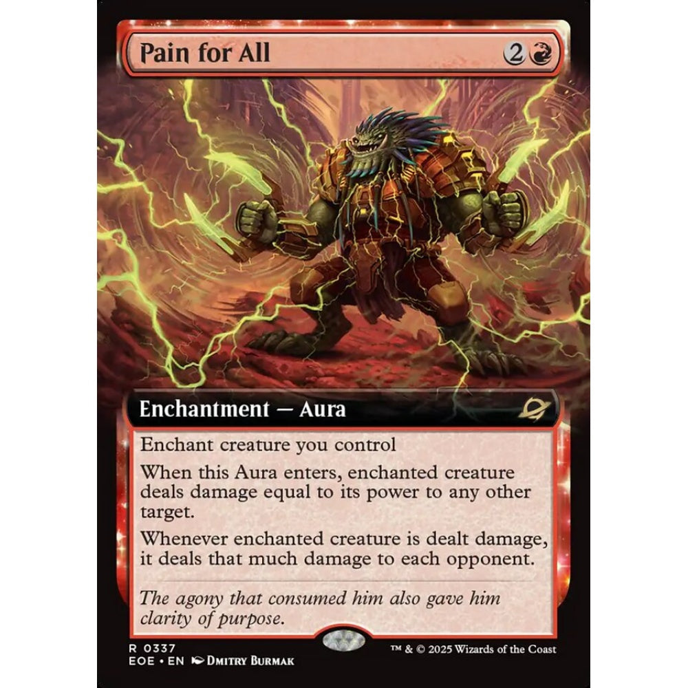 Pain for All rare 337 Magic the Gathering Edge of Eternities