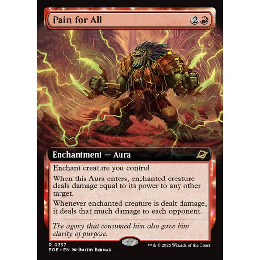 Pain for All rare 337 Magic the Gathering Edge of Eternities