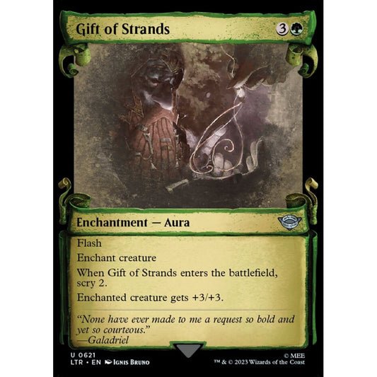 Gift of Strands, uncommon, 621, Magic the Gathering, The Lord of the Rings: Tales of Middle-earth