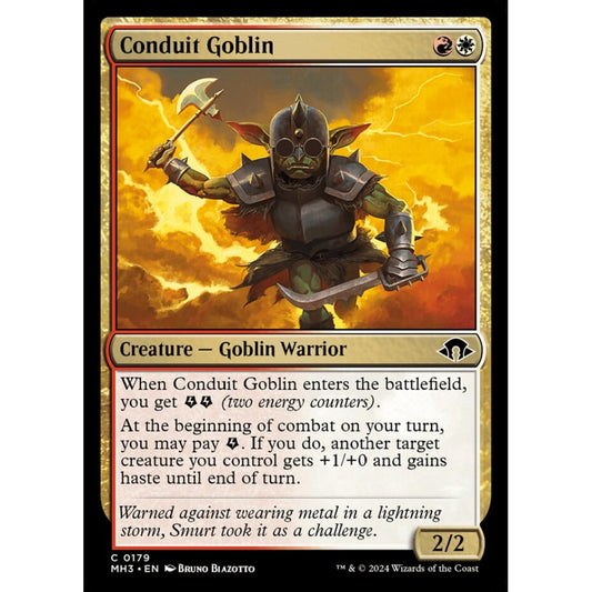 Conduit Goblin, 179, common, Magic: The Gathering, Modern Horizons 3