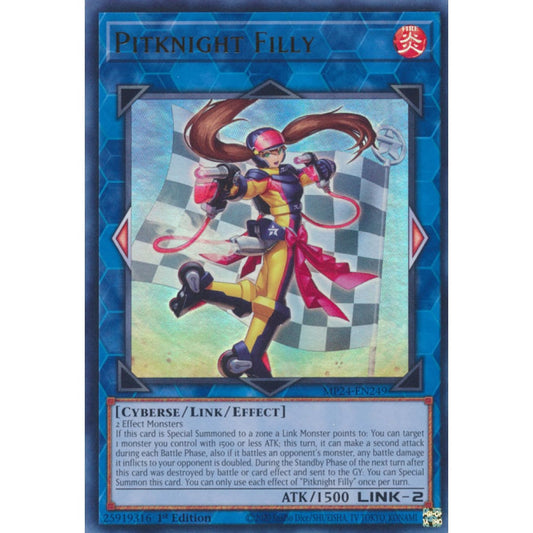 Pitknight Filly MP24-EN249 Ultra Ultra Rare Yu-Gi-Oh 25th Anniversary Tin: Dueling Mirrors in Art