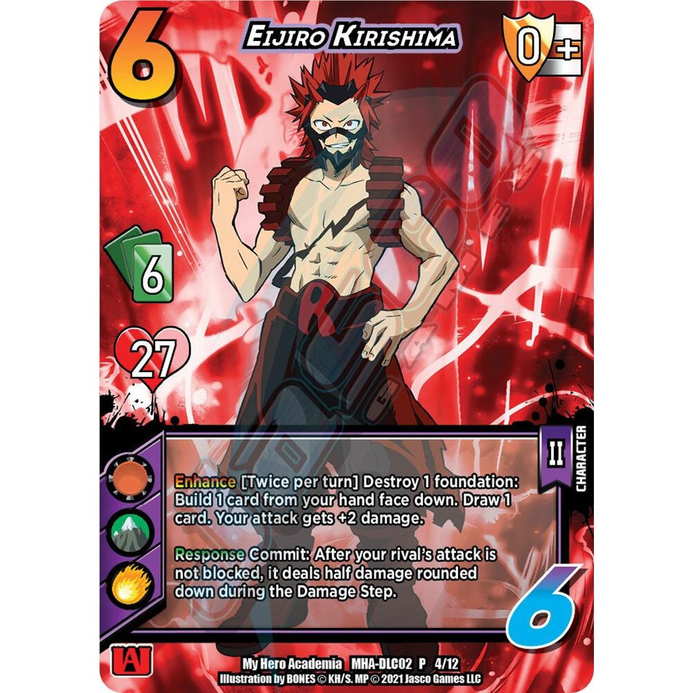 Eijiro Kirishima, 4/12, MHA-DLC02, Universus, MHA Promos, nan