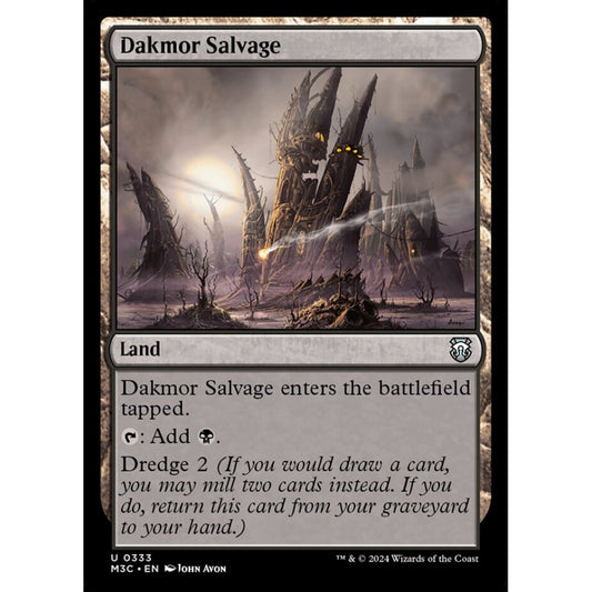 Dakmor Salvage, 333, uncommon, Magic: The Gathering, Modern Horizons 3