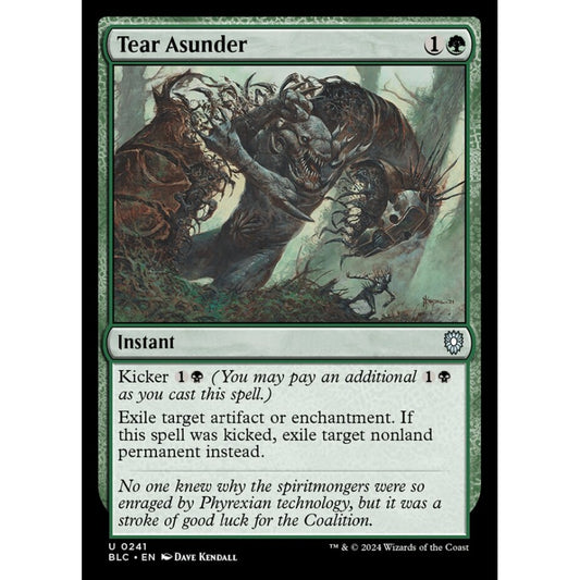 Tear Asunder, 241, uncommon, Magic: The Gathering, Bloomburrow