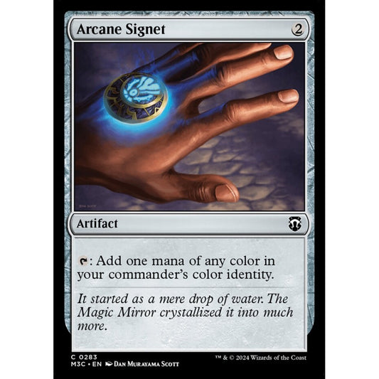 Arcane Signet, 283, common, Magic: The Gathering, Modern Horizons 3