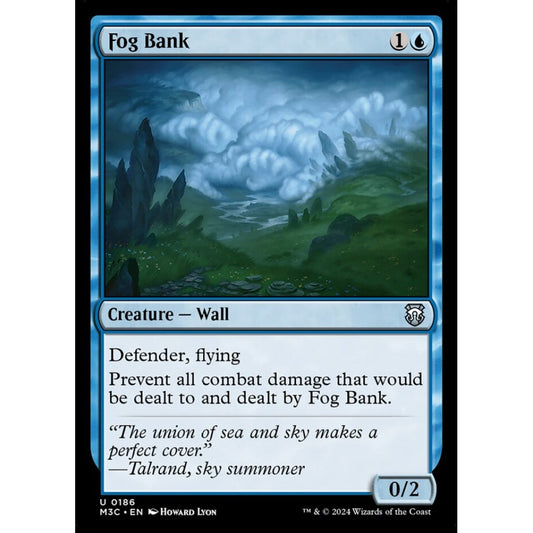 Fog Bank, 186, uncommon, Magic: The Gathering, Modern Horizons 3