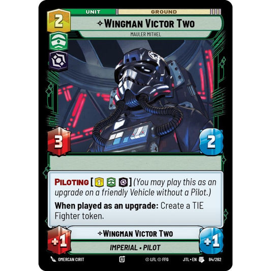 Wingman Victor Two, U, JTL 084), Star Wars Unlimited