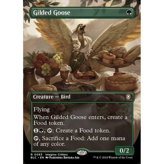 Gilded Goose, 83, rare, Magic: The Gathering, Bloomburrow