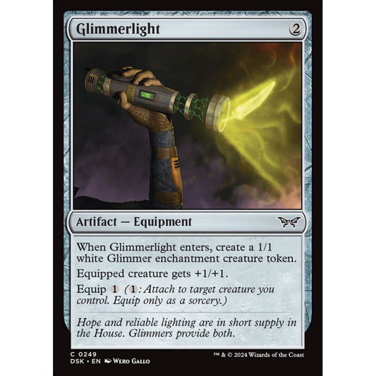 Glimmerlight, 249, common, Magic: The Gathering, Duskmourn: House of Horror