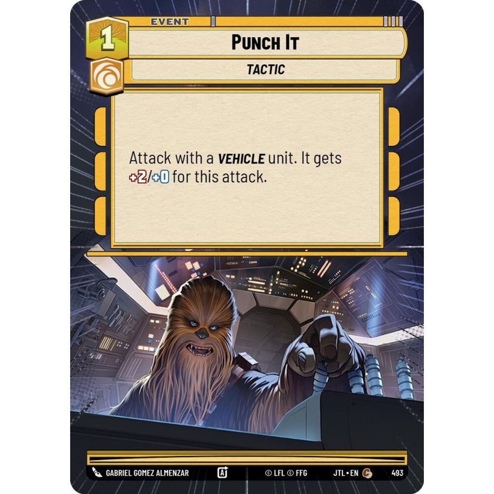 Punch It, C, JTL 493) Hyperspace, Star Wars Unlimited