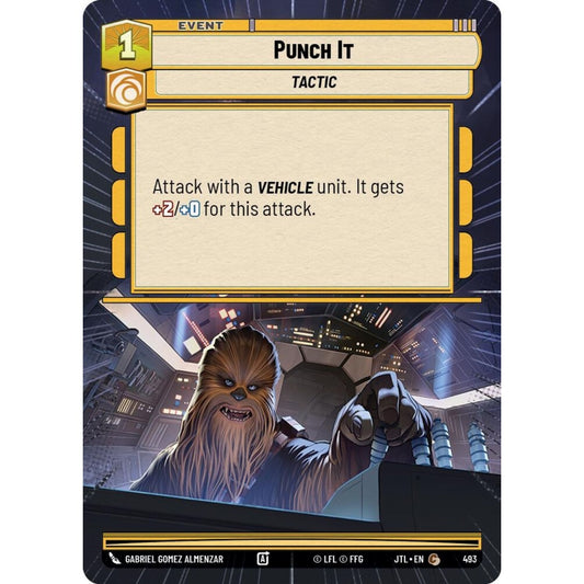 Punch It, C, JTL 493) Hyperspace, Star Wars Unlimited