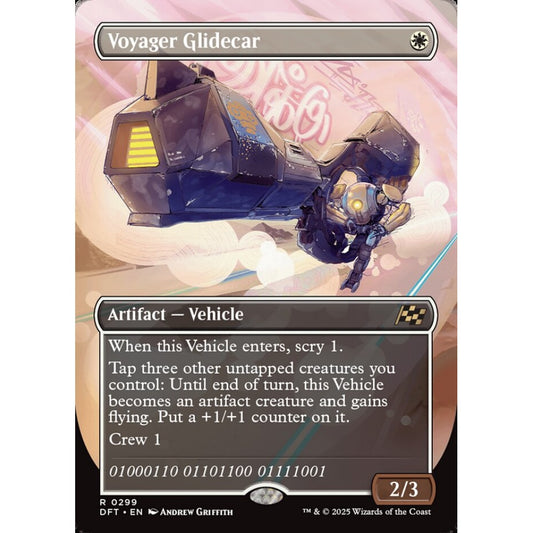 Voyager Glidecar, 299, rare, Magic: The Gathering, Aetherdrift