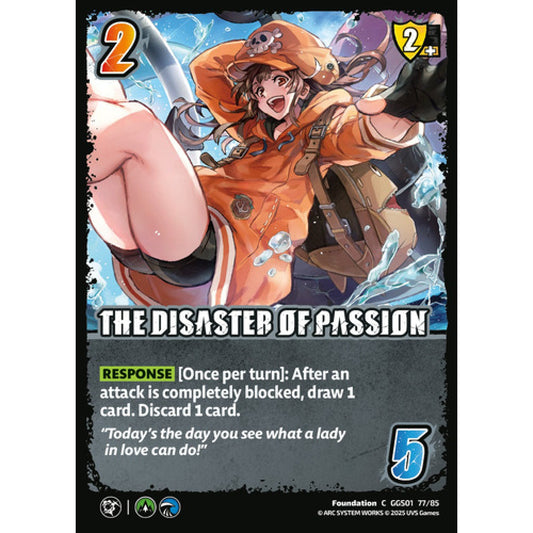 The Disaster of Passion 77/85 Universus Card Game Guilty Gear -Strive- C Non-Foil