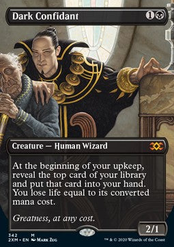 Dark Confidant - Double Masters: Extras (Mythic) [X2XM-342]