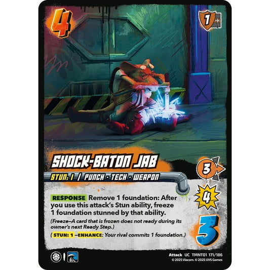 Shock-Baton Jab 171/186 TMNT01 Universus Teenage Mutant Ninja Turtles Attack UC