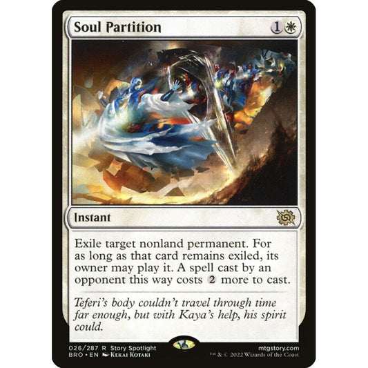 Soul Partition rare 26 Magic the Gathering The Brothers' War