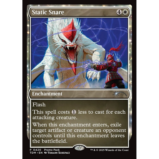 Static Snare uncommon 420 Magic the Gathering Tarkir: Dragonstorm