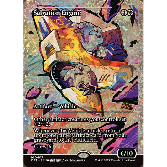 Salvation Engine, 407, mythic, Magic: The Gathering, Aetherdrift