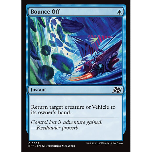 Bounce Off, 39, common, Magic: The Gathering, Aetherdrift