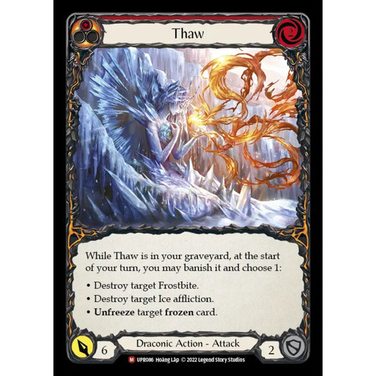 Thaw UPR086 Majestic Flesh & Blood Trading Card Game Uprising in Regular Art