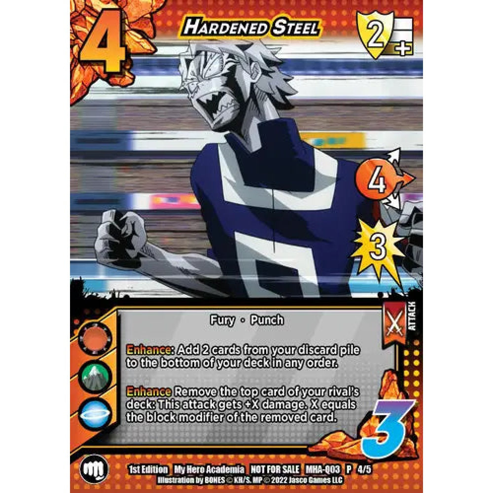 Hardened Steel, 4/5, P, UniVersus, Promos