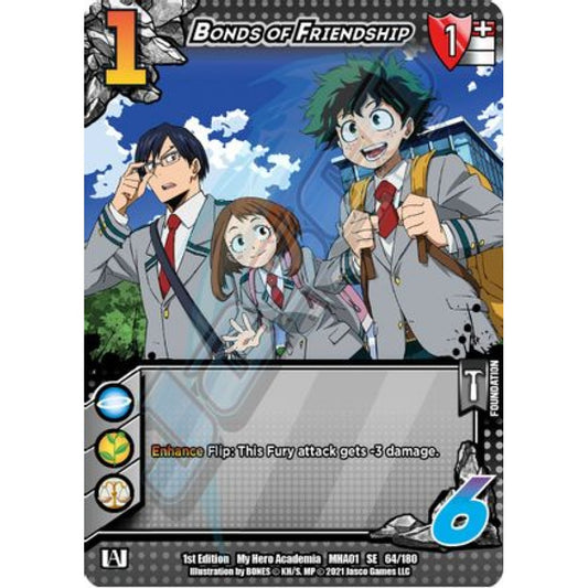 Bonds of Friendship, 64/180, SE, UniVersus, MHA01 My Hero Academia