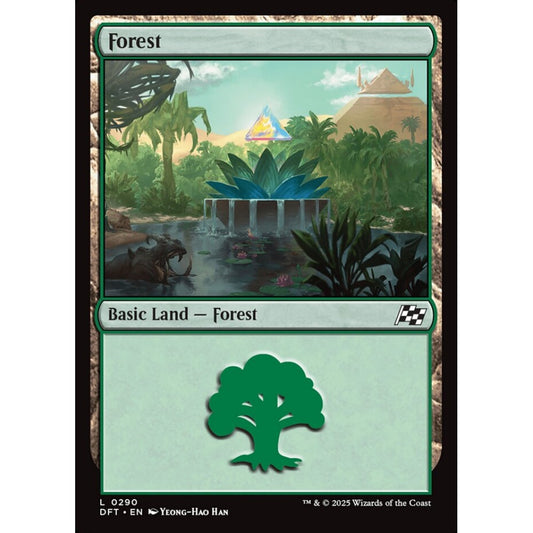 Forest, 290, common, Magic: The Gathering, Aetherdrift