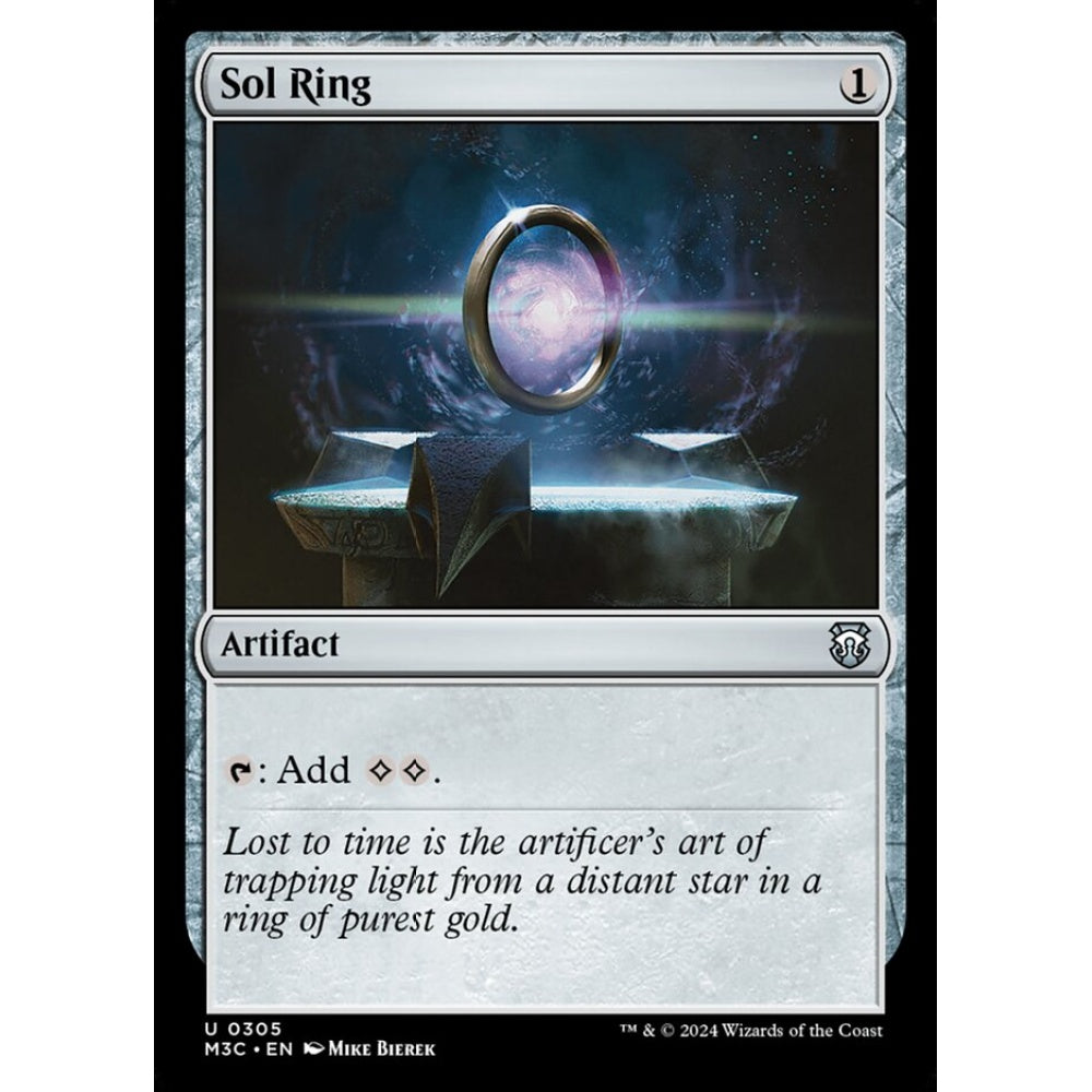 Sol Ring, 305, uncommon, Magic: The Gathering, Modern Horizons 3