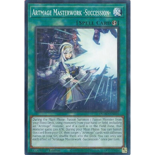 Artmage Masterwork -Succession- DUAD-EN056 Common Yu-Gi-Oh Duelist's Advance