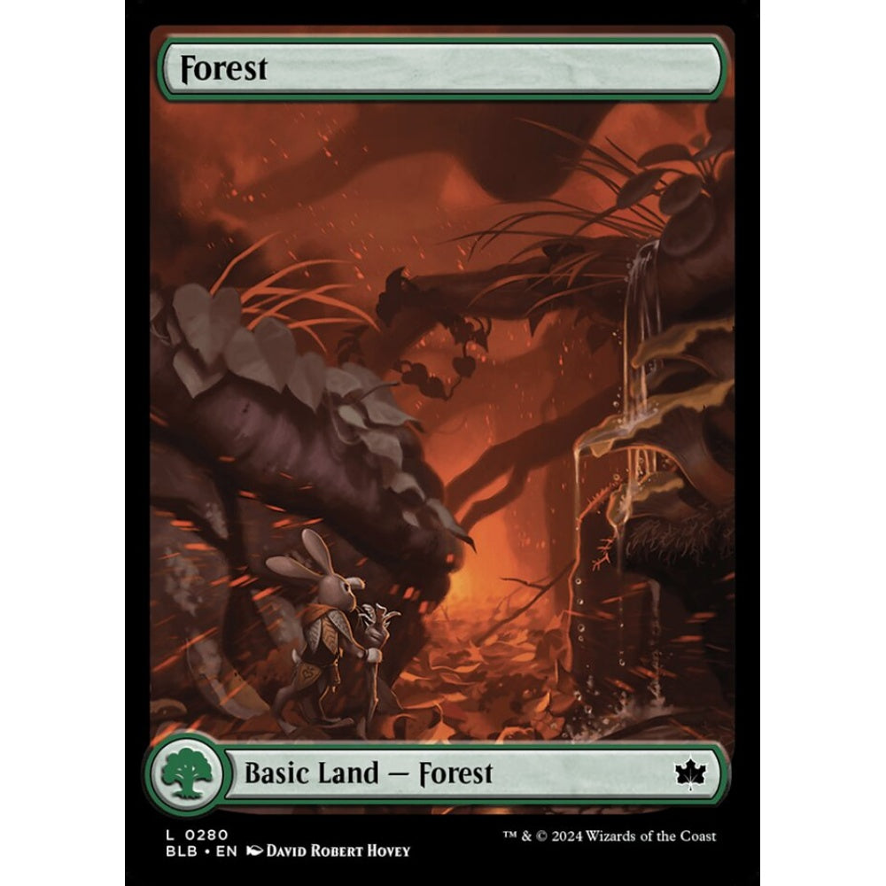 Forest, 280, common, Magic: The Gathering, Bloomburrow