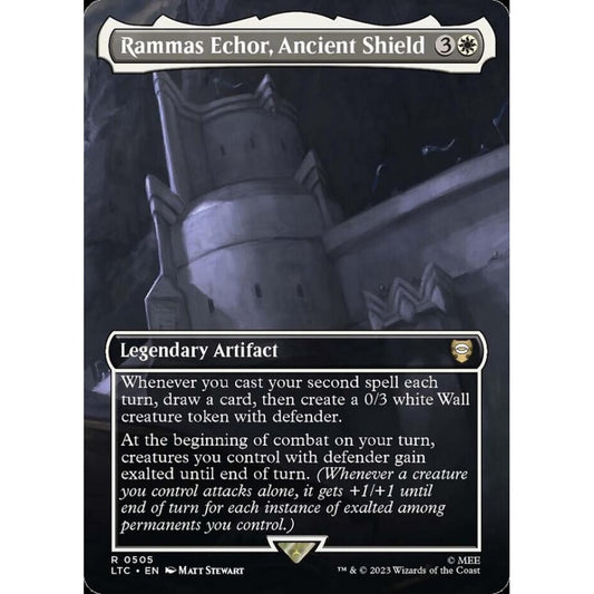 Rammas Echor, Ancient Shield, rare, 505, Magic the Gathering, Tales of Middle-earth Commander