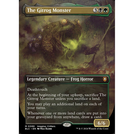 The Gitrog Monster, 88, mythic, Magic: The Gathering, Bloomburrow