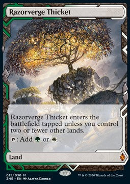 Razorverge Thicket - Zendikar Rising Expeditions (Mythic) [ZNE-15]