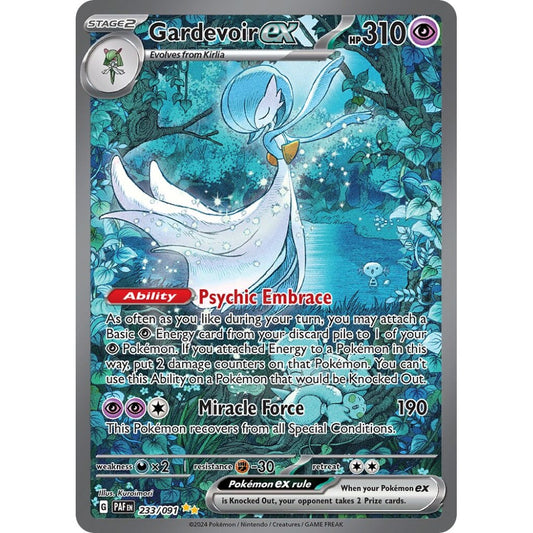 Gardevoir ex Special Illustration Rare 233/091 Pokemon Card Game Paldean Fates
