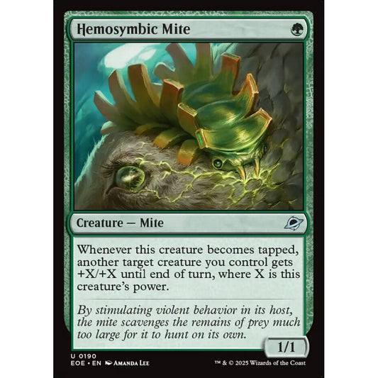 Hemosymbic Mite uncommon 190 Magic the Gathering Edge of Eternities