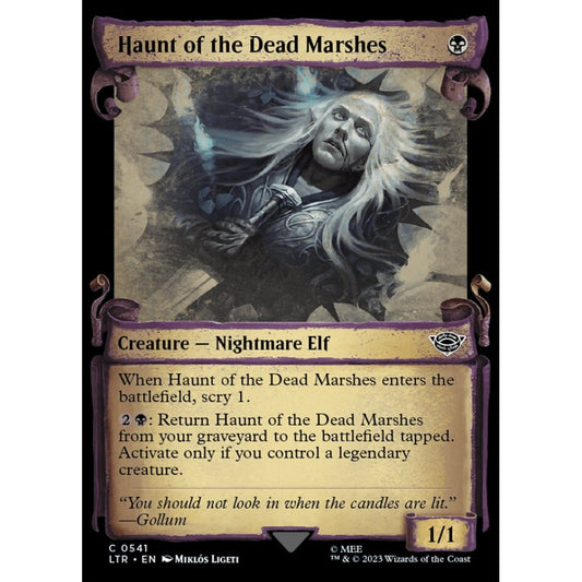 Haunt of the Dead Marshes, common, 541, Magic the Gathering, The Lord of the Rings: Tales of Middle-earth