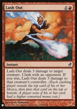 Lash Out - The List (Common) [ZNL-183]